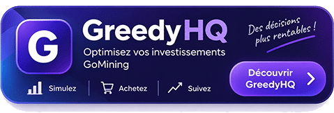 GreedyHQ : optimisez vos investissements GoMining